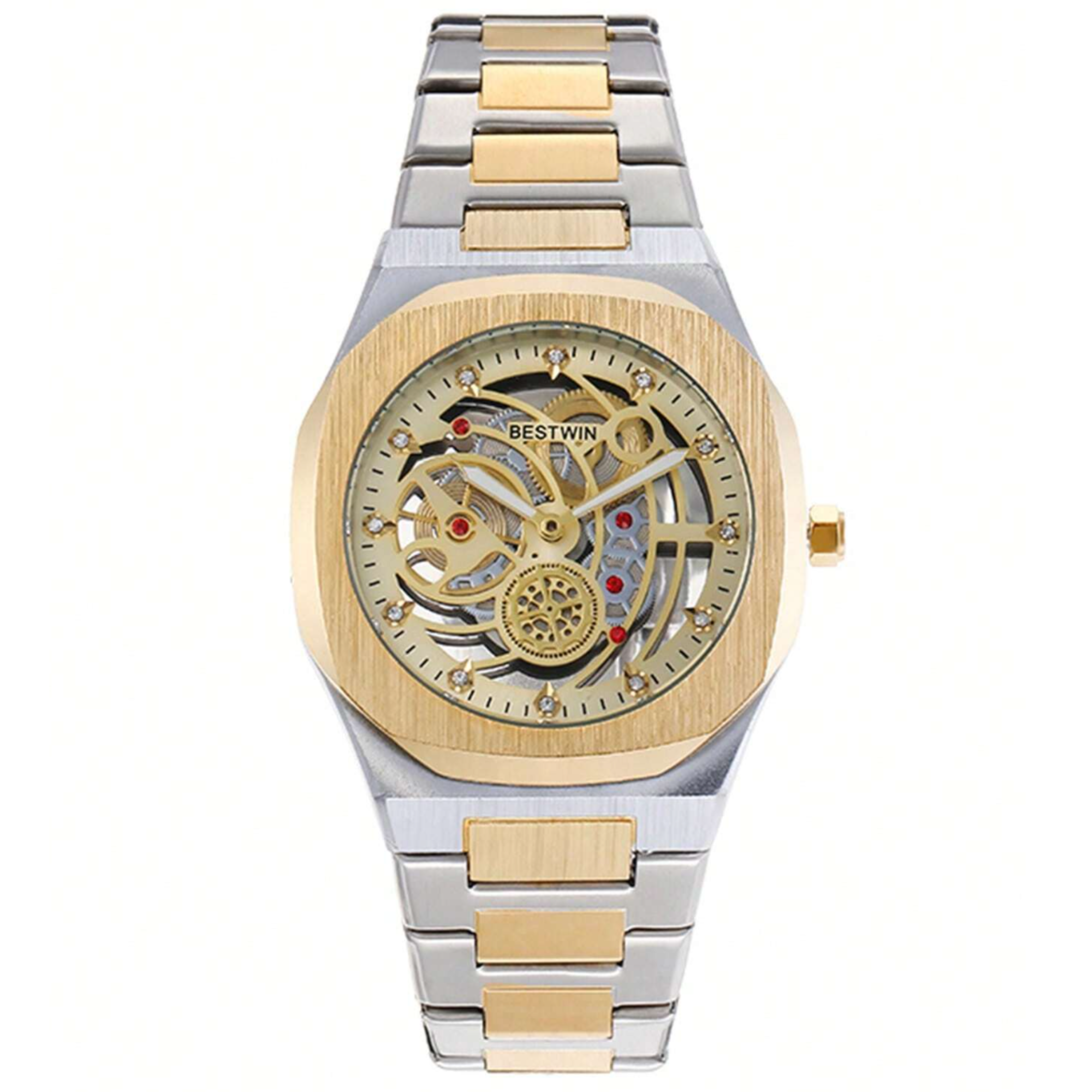 BESTWIN-SERIES Automatics Golden Dial Watch