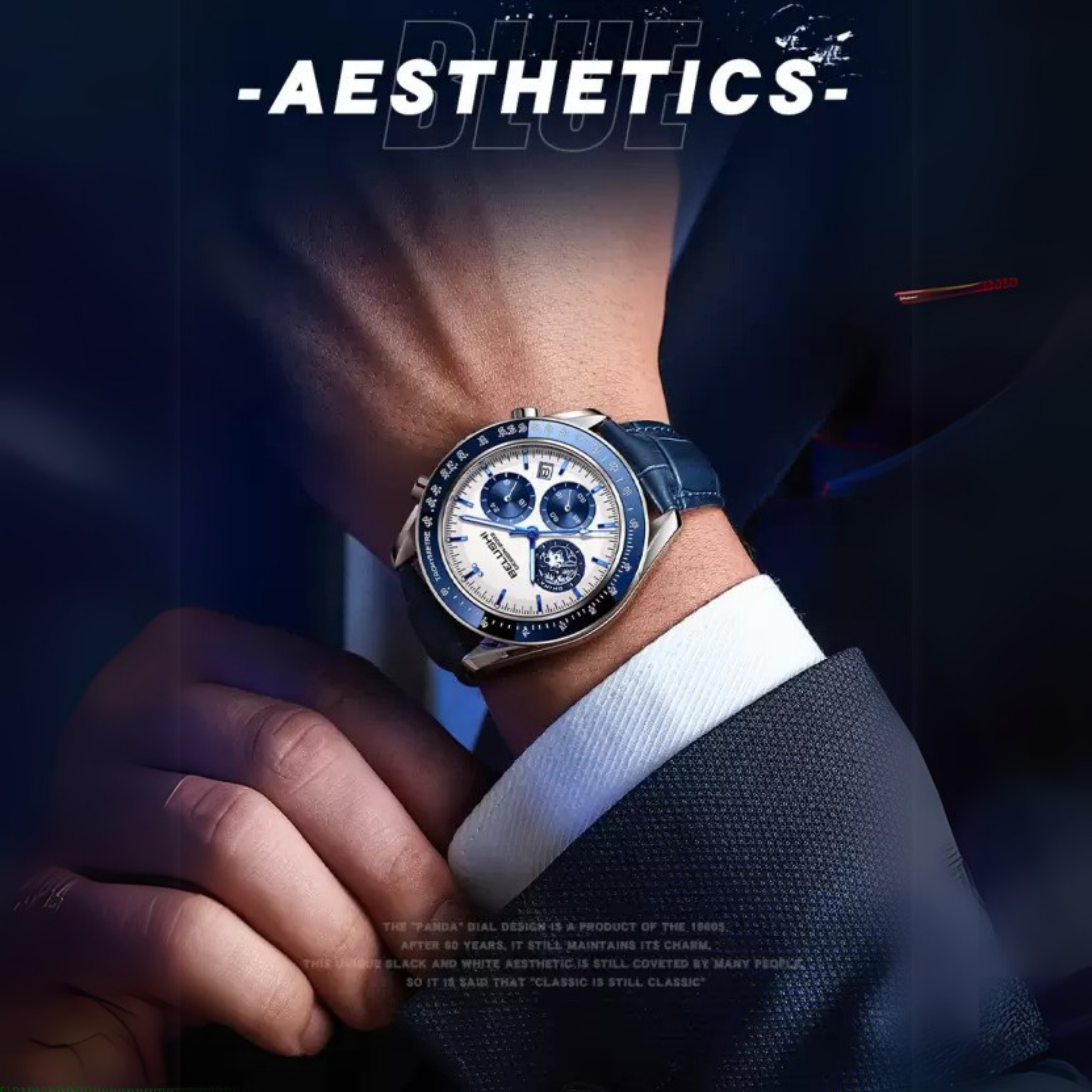 BELUSHI Analog Chronograph Military Watch - For Men