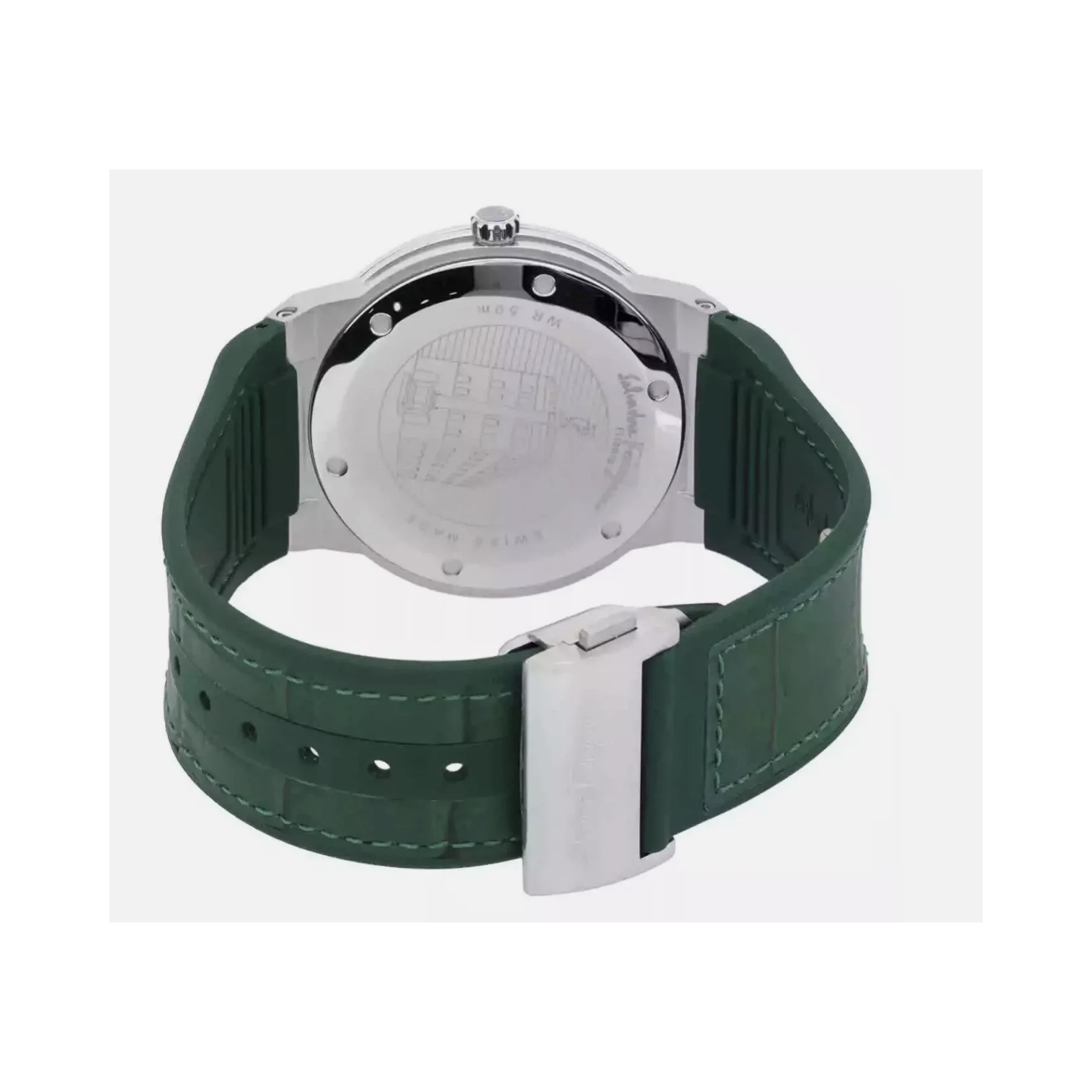 POEDAGAR CLASSY Quartz Watch for Men Green Strap