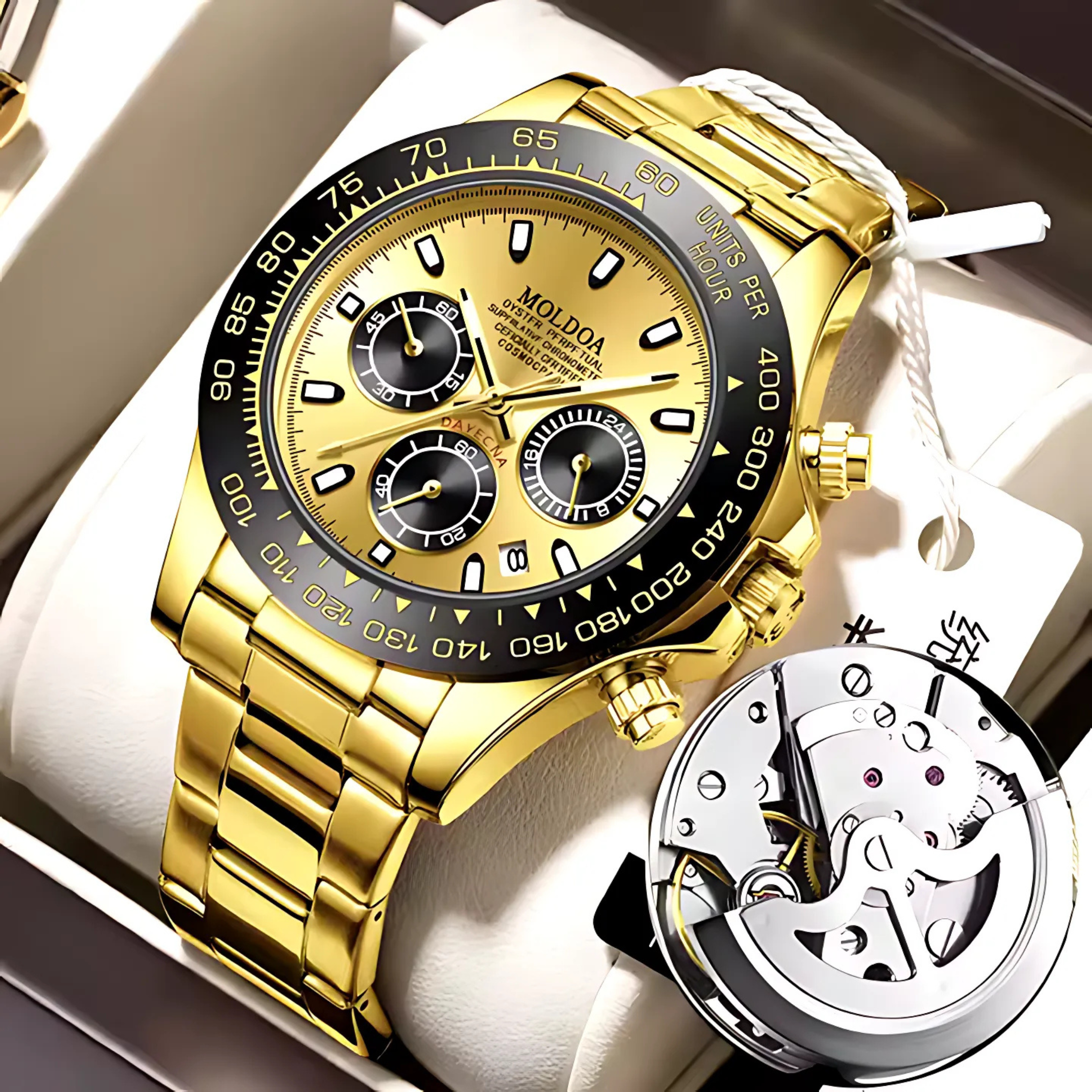 Moldoa A659 Stylish Men's Quartz Watch