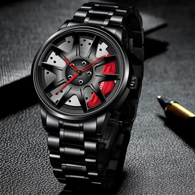SKMEI Wheels Stable Creative Fashion Men Watch